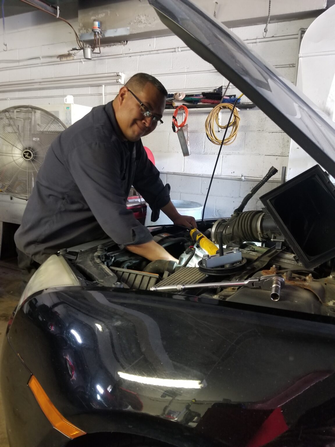 “It’s not easy.” Hiram Rabadan pushes through obstacles, eyes expansion